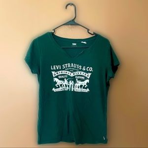 Levi’s Graphic T-Shirt with Collar Slit